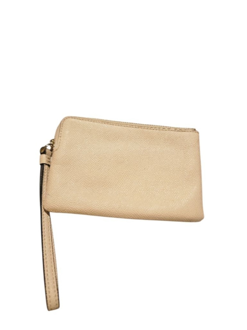 Coach Beige Leather Wristlet One Size - Picture 5 of 16